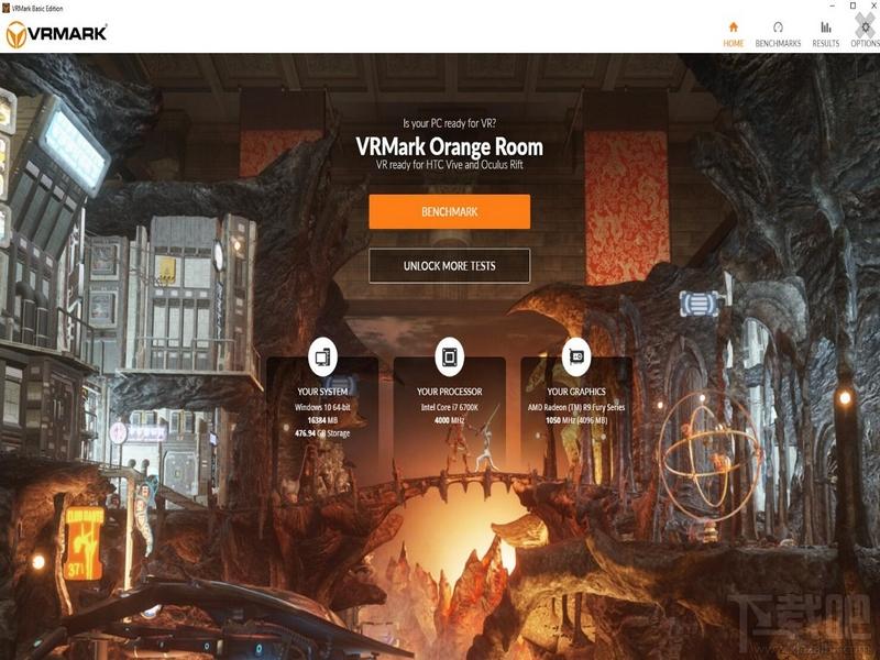 VRMark,VR性能测试,VR跑分软件