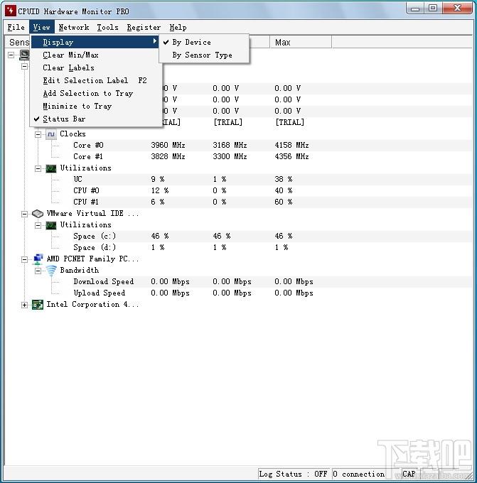 HWMonitor,HWMonitor Pro,CPU监测
