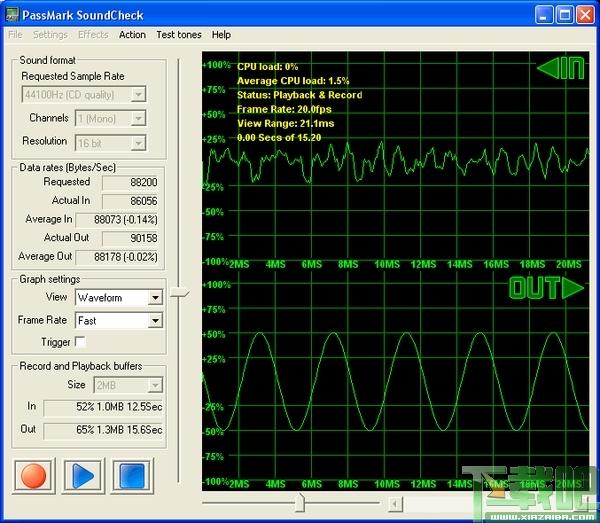 SoundCheck,PassMark SoundCheck,声卡检测,声卡检测工具