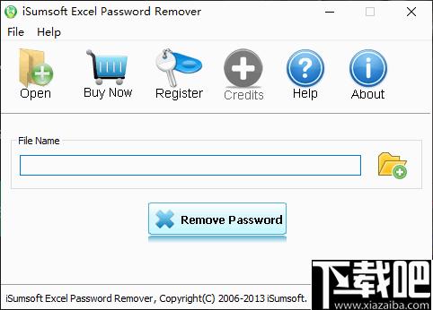 iSumsoft Excel Password Remover下载,解密软件,表格解密
