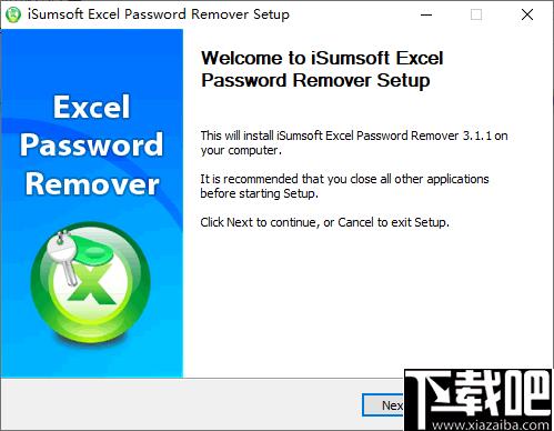 iSumsoft Excel Password Remover下载,解密软件,表格解密