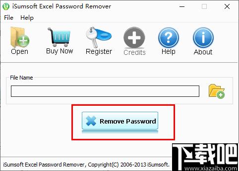 iSumsoft Excel Password Remover下载,解密软件,表格解密