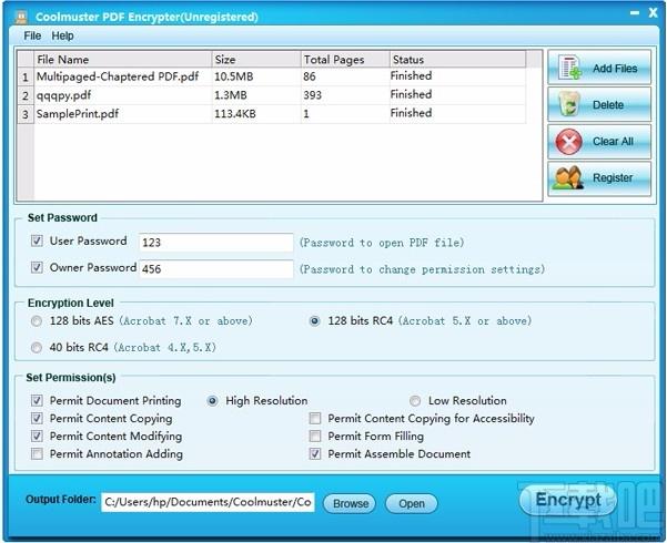 Coolmuster PDF Encrypter下载,PDF加密工具,PDF加密