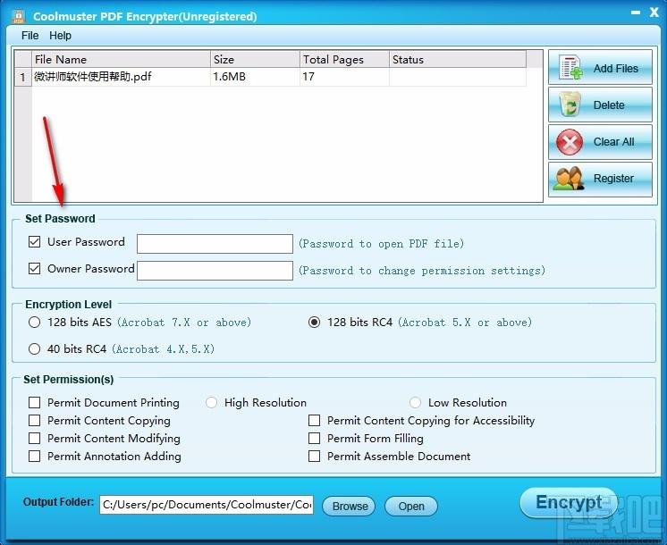 Coolmuster PDF Encrypter下载,PDF加密工具,PDF加密