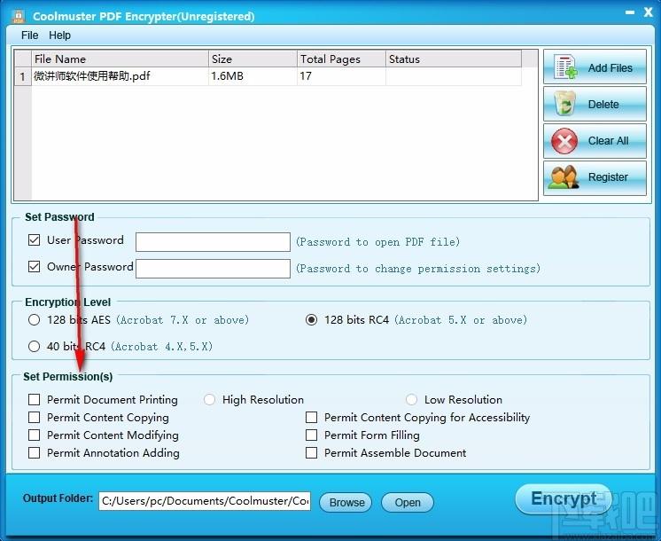 Coolmuster PDF Encrypter下载,PDF加密工具,PDF加密