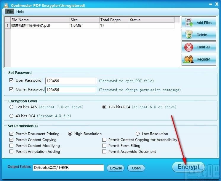 Coolmuster PDF Encrypter下载,PDF加密工具,PDF加密